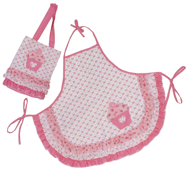 Childs Apron and Bag